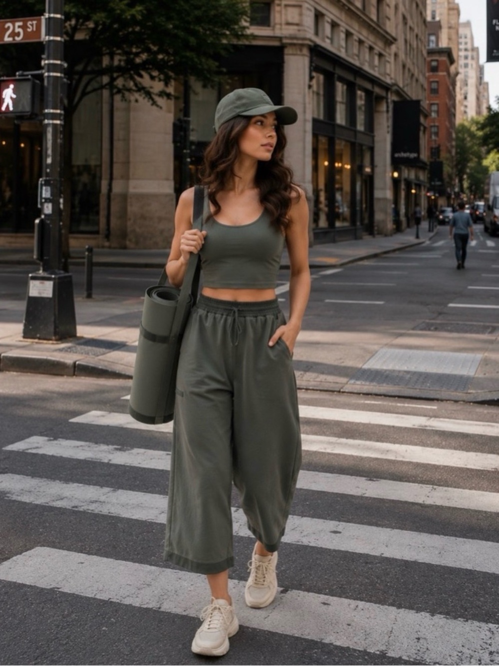 Athleta Triumph Harbor wide leg crop size xl
